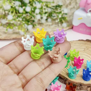 Multicolor Crown Charms