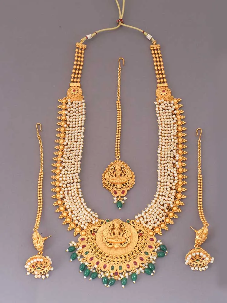 Multicolor Rekha Bridal Jewellery Set