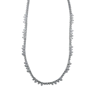 Necklace in 18k Gold with Diamonds LN4058 WHITE 18K X WHITE