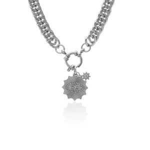 Nova / Necklace / CZ   Silver