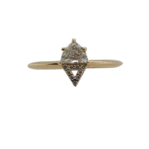 Opulent Scribe - Diamond Engagement Ring