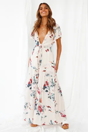 Pachamama Jumpsuit Beige