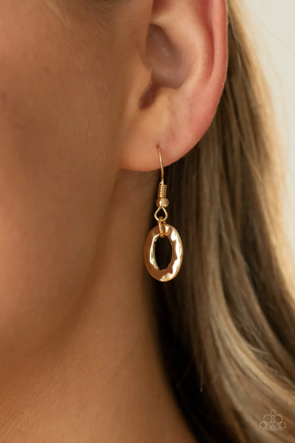 Paparazzi Repeat After Me - Gold Necklace