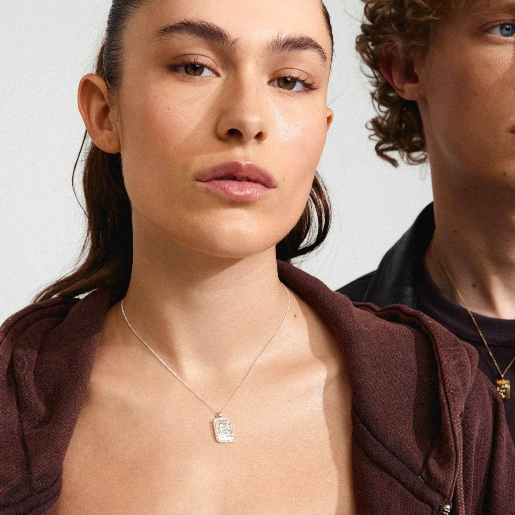 Pilgrim Aquarius Recycled Zodiac Necklace - Silver