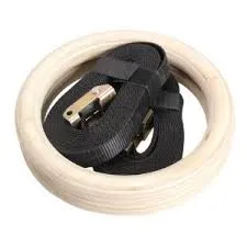 PowerFit Wooden Gym Rings