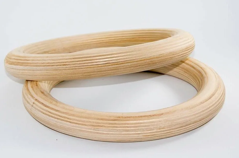 PowerFit Wooden Gym Rings