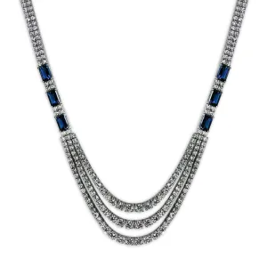 Regal Triple Strand Grand Necklace