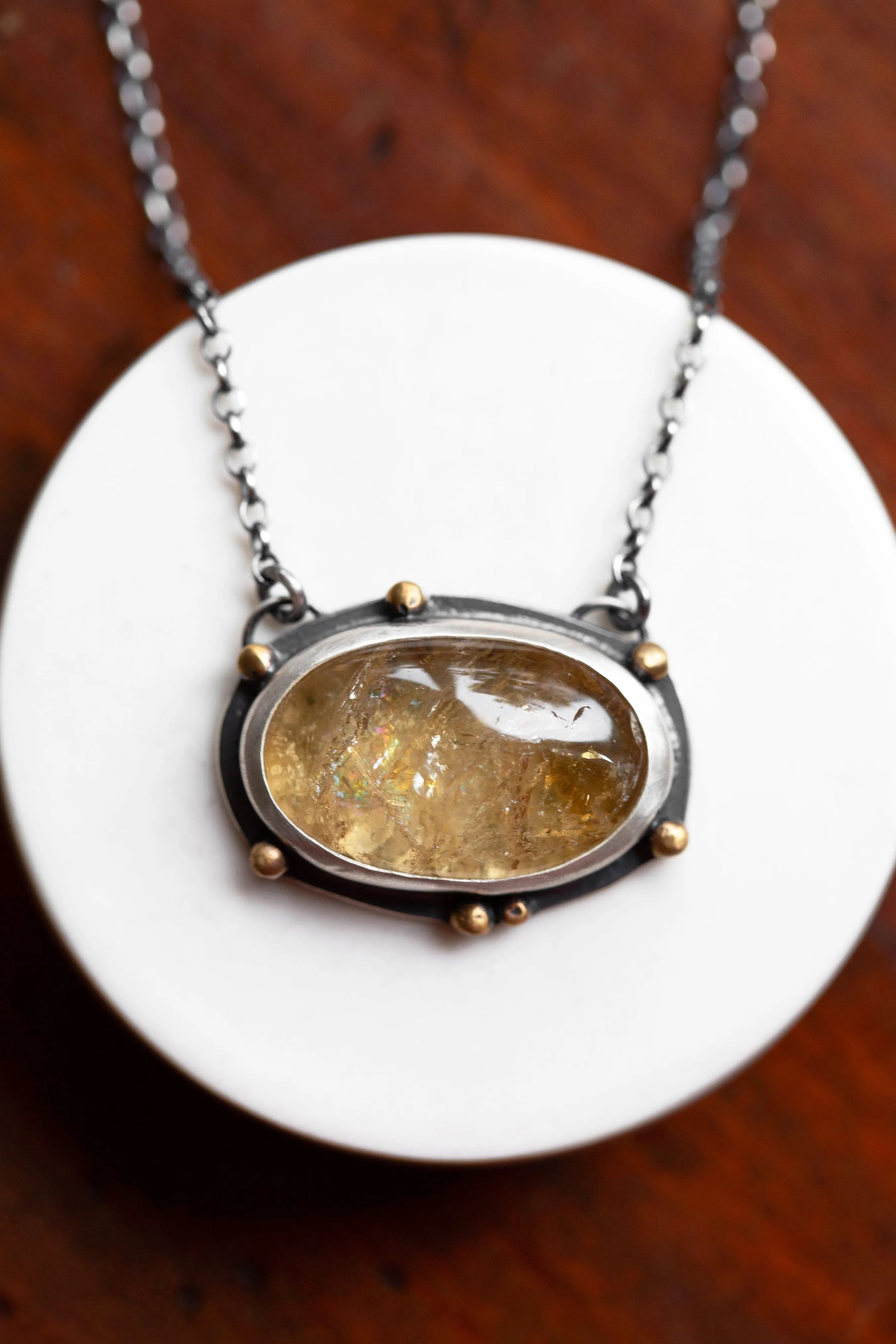 RESERVED FOR DAWN - Small | Honey Necklace | #9