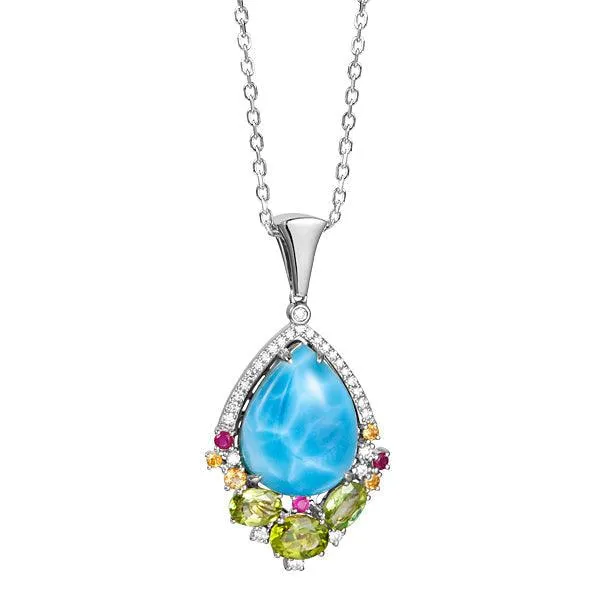 Royal Larimar Pendant