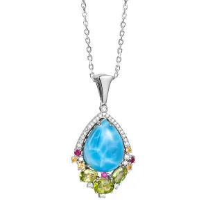 Royal Larimar Pendant