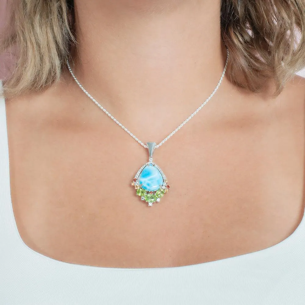 Royal Larimar Pendant