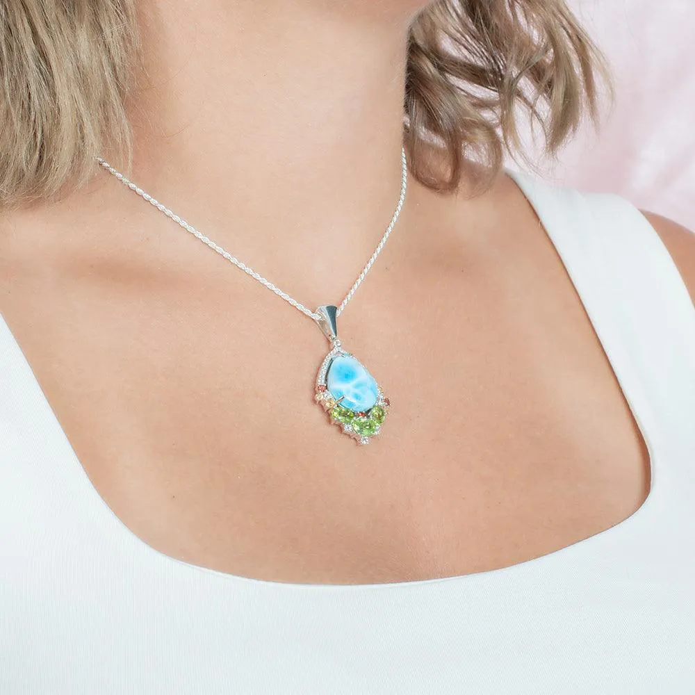 Royal Larimar Pendant