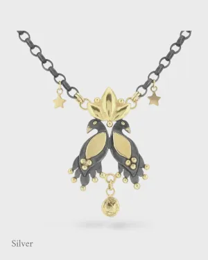 Royal Night Birds - Necklace