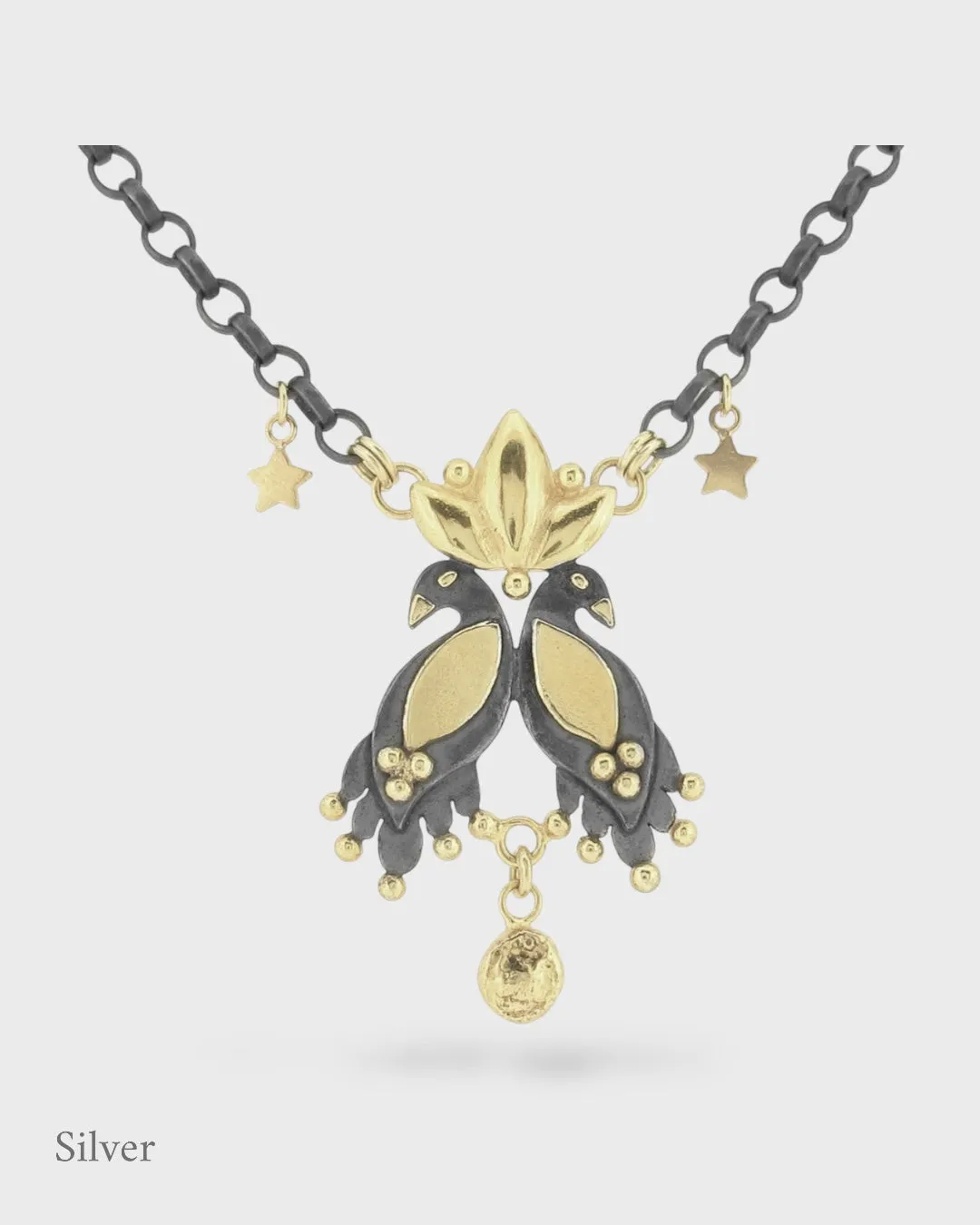 Royal Night Birds - Necklace