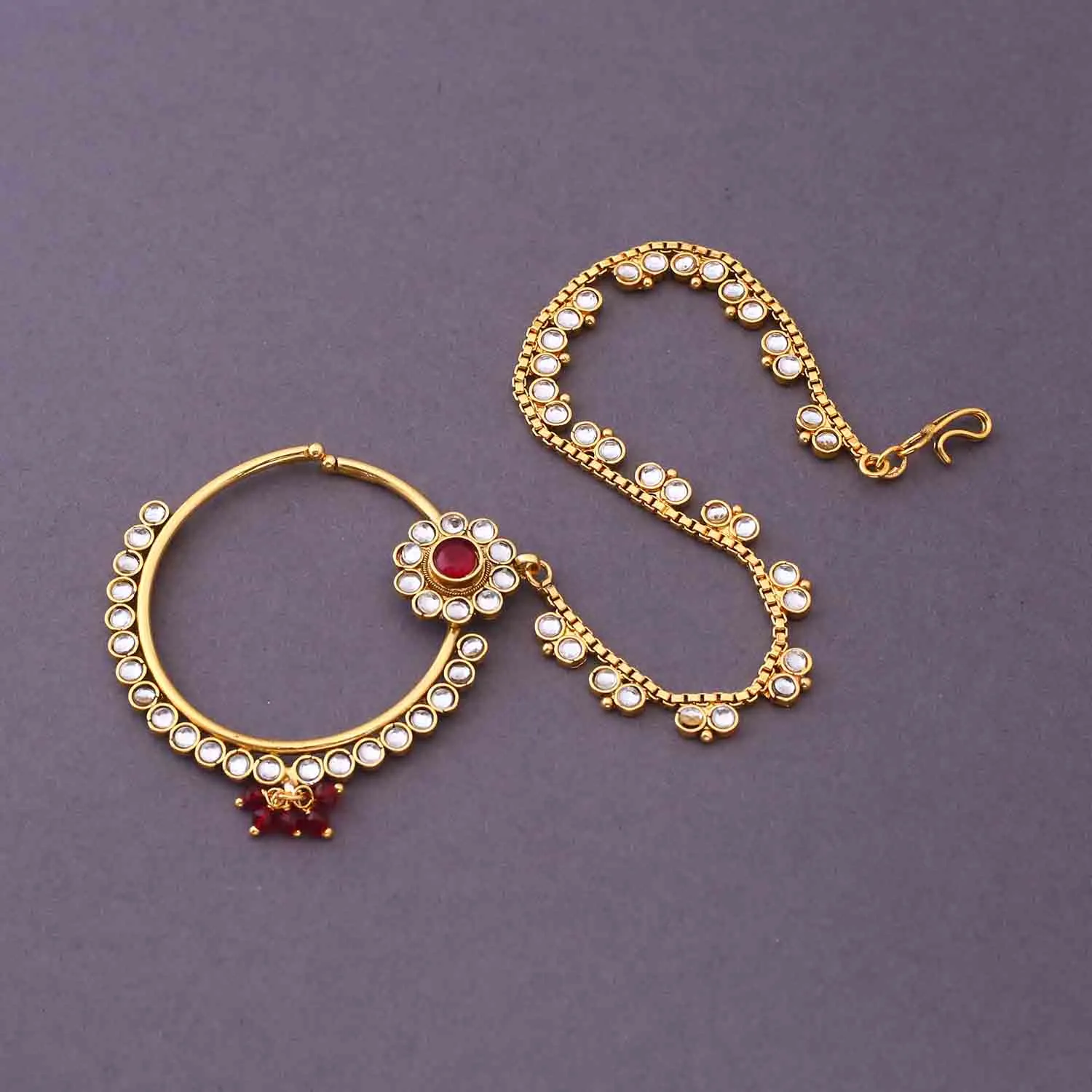 Ruby Vihaani Bridal Jewellery Set
