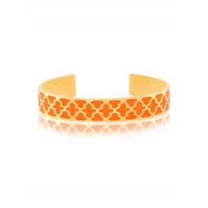 Rustic Charm Enamel Bangle