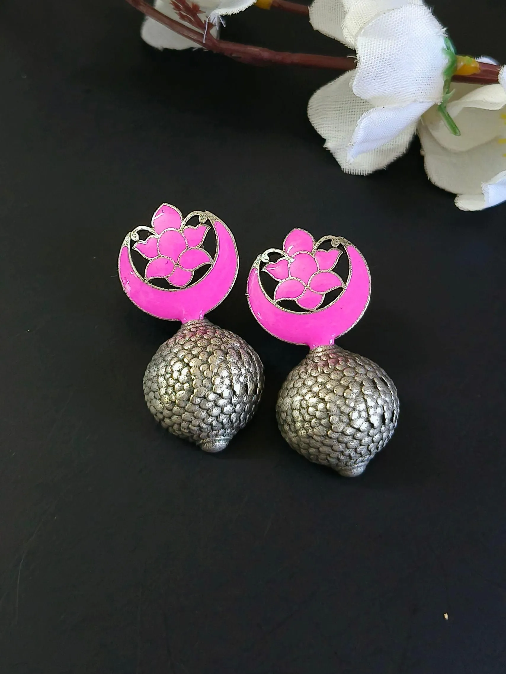 Rustic Oxidised Earrings | Sarichka