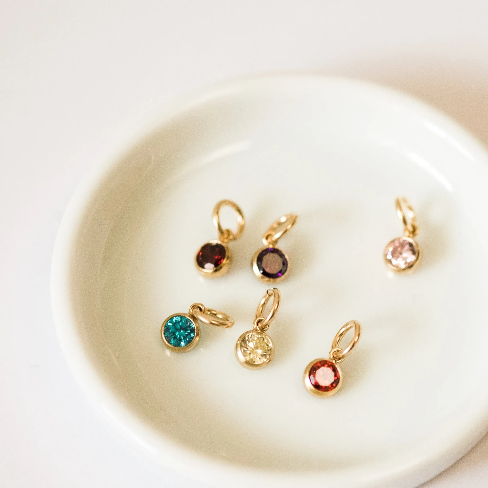 September Birthstone Charm (Sapphire)