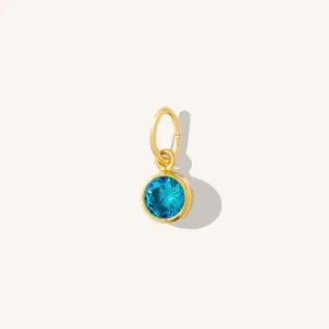 September Birthstone Charm (Sapphire)