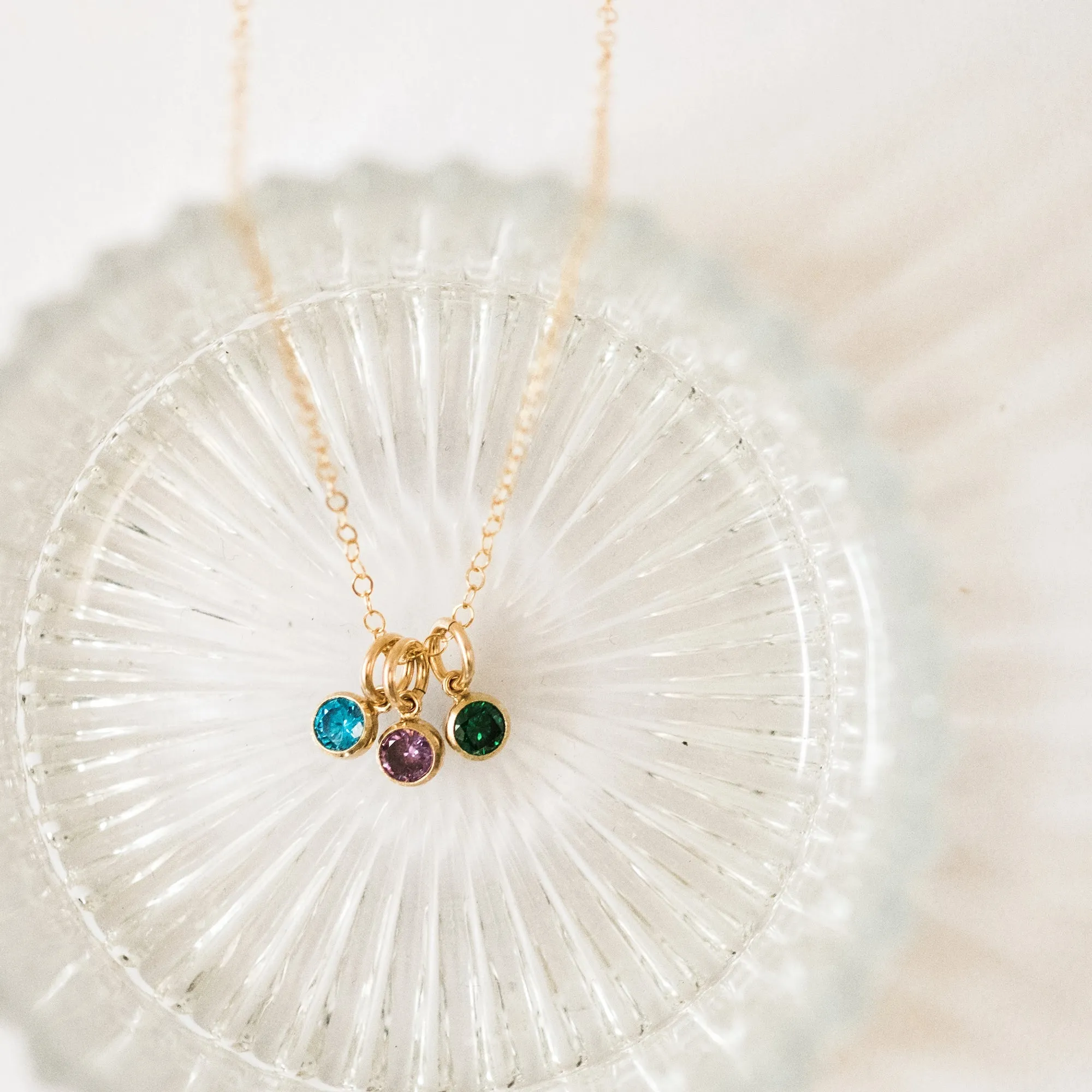 September Birthstone Charm (Sapphire)
