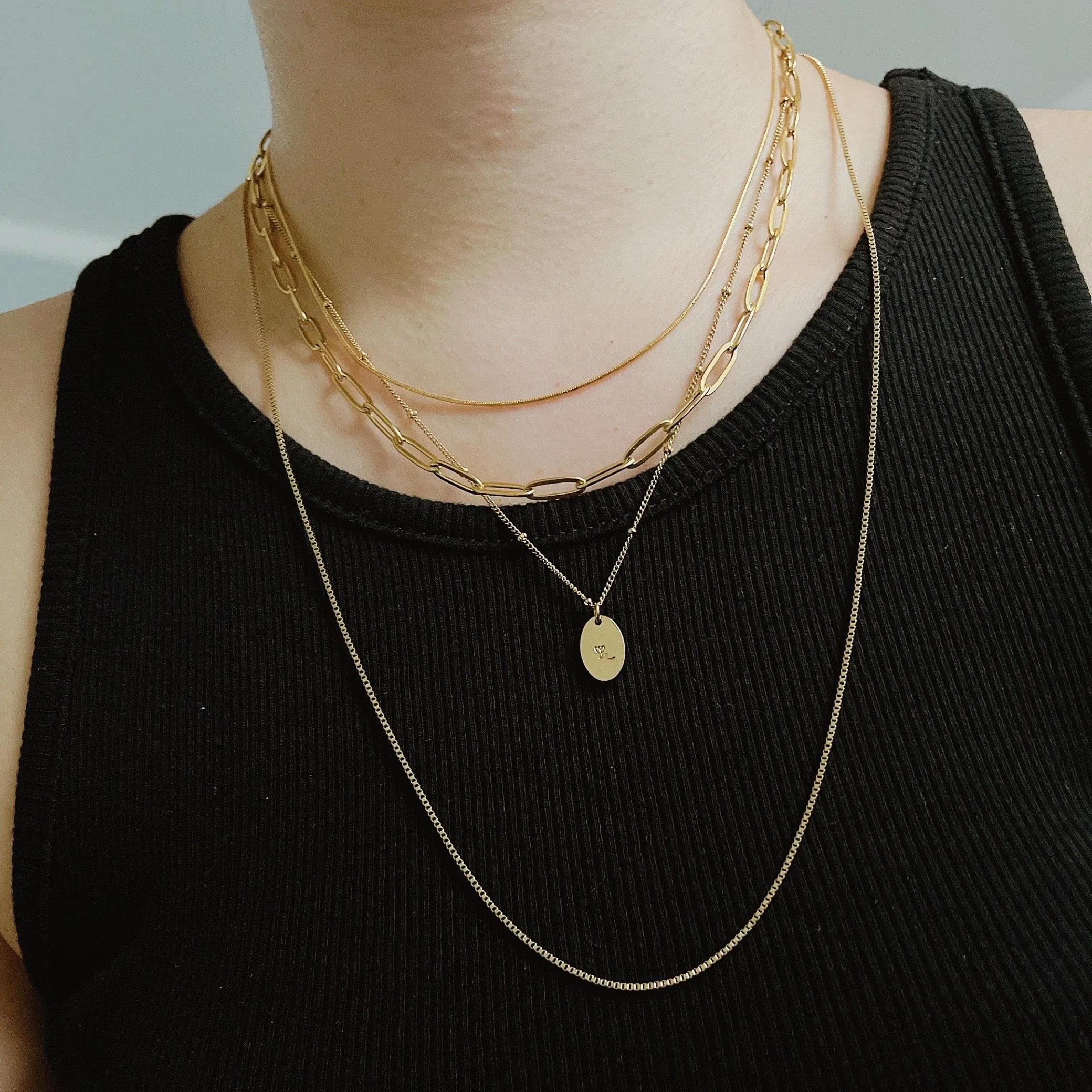 Serene Snake Chain (Necklace Choker)