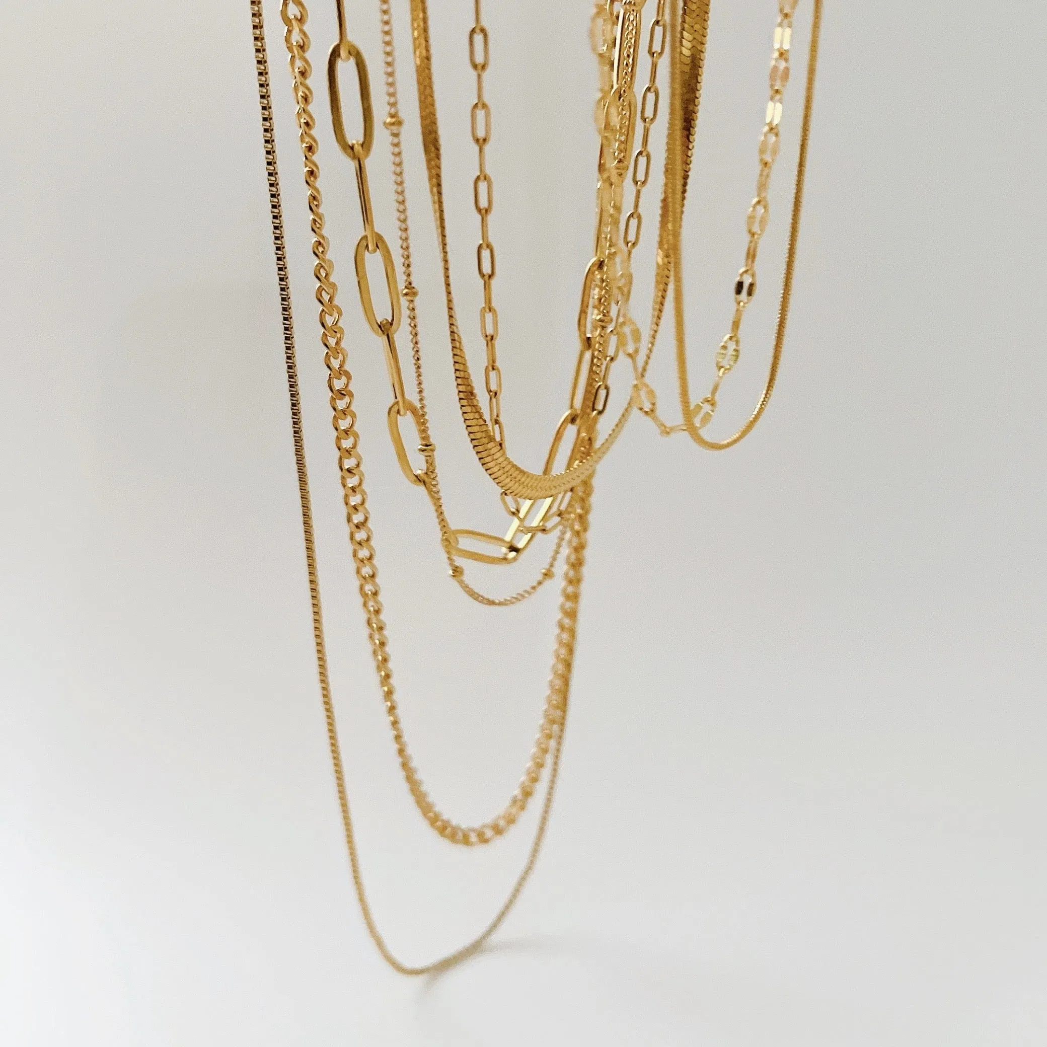 Serene Snake Chain (Necklace Choker)