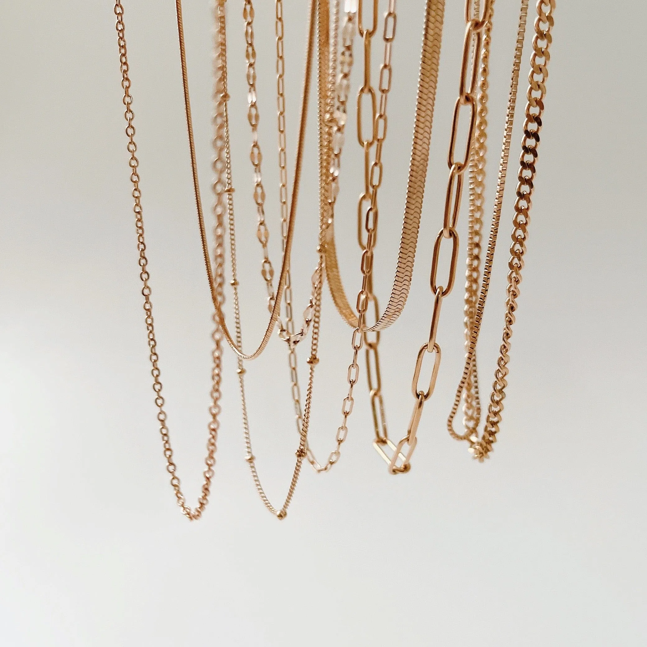 Serene Snake Chain (Necklace Choker)