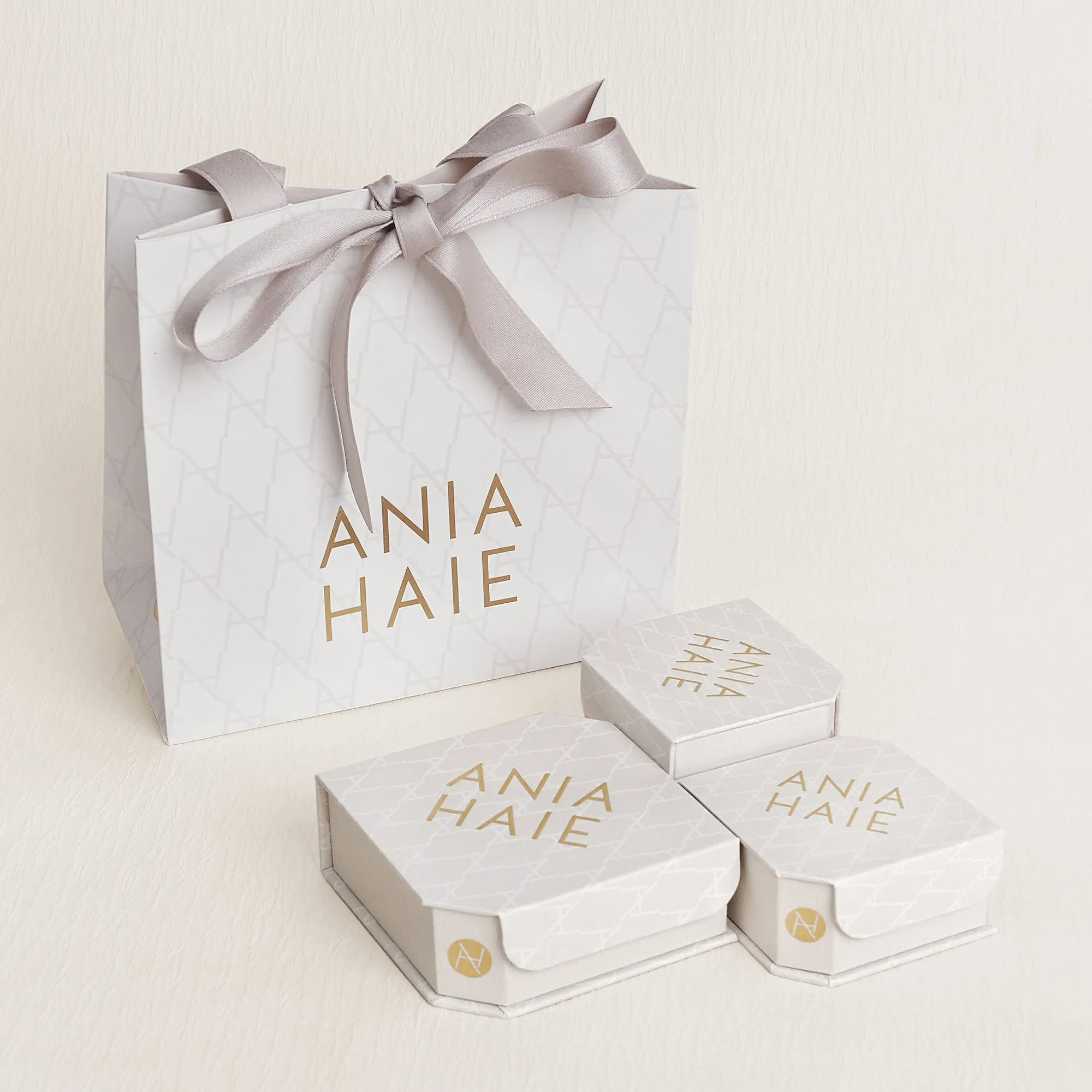 Silver Medium Star Pavé Hoop Earrings