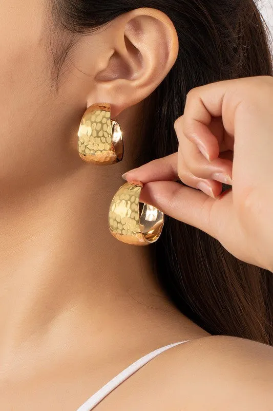 Simple And Classic Hoop Earrings