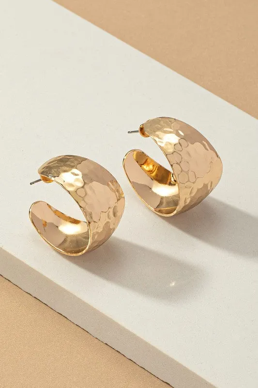 Simple And Classic Hoop Earrings