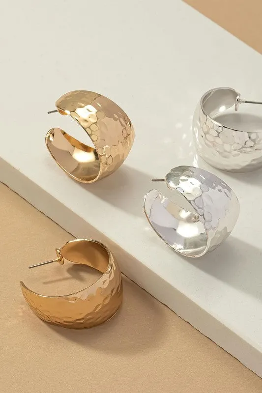 Simple And Classic Hoop Earrings