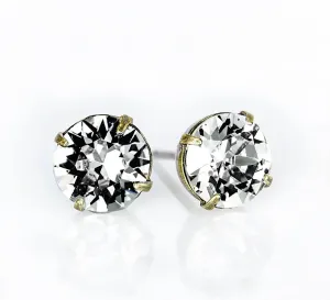 Simple Swarovski Crystal Earrings