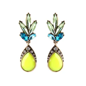 Simple Tide Casual Dress Women Bijoux Candy Color Cute Brand Earrings