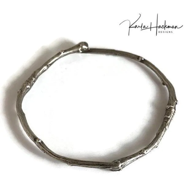 Single Tree Branch Bracelet -Size L