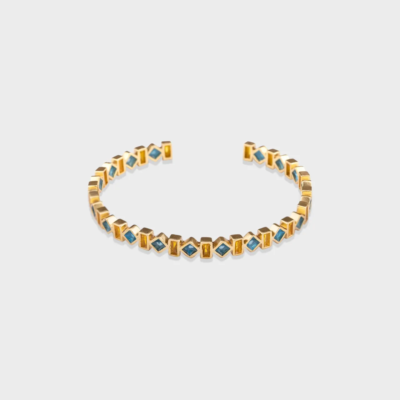 Sky Bangle - Gold Coated