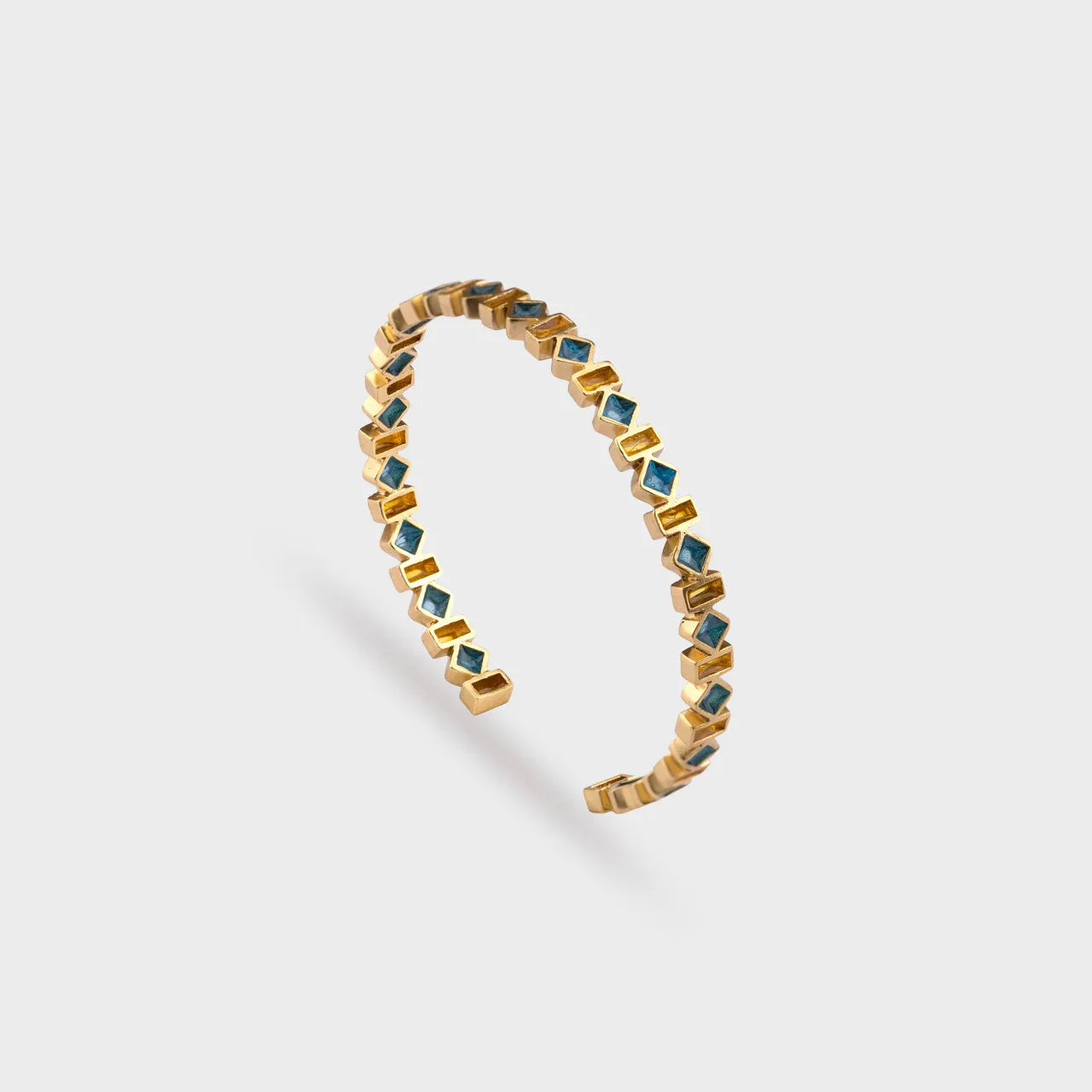 Sky Bangle - Gold Coated
