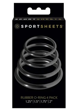 Sportsheets Rubber O Ring 4 Pack