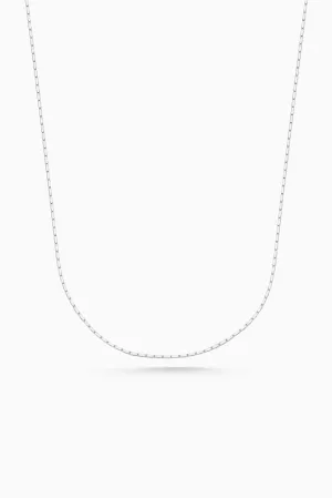 Square Fuse Necklace | Silver