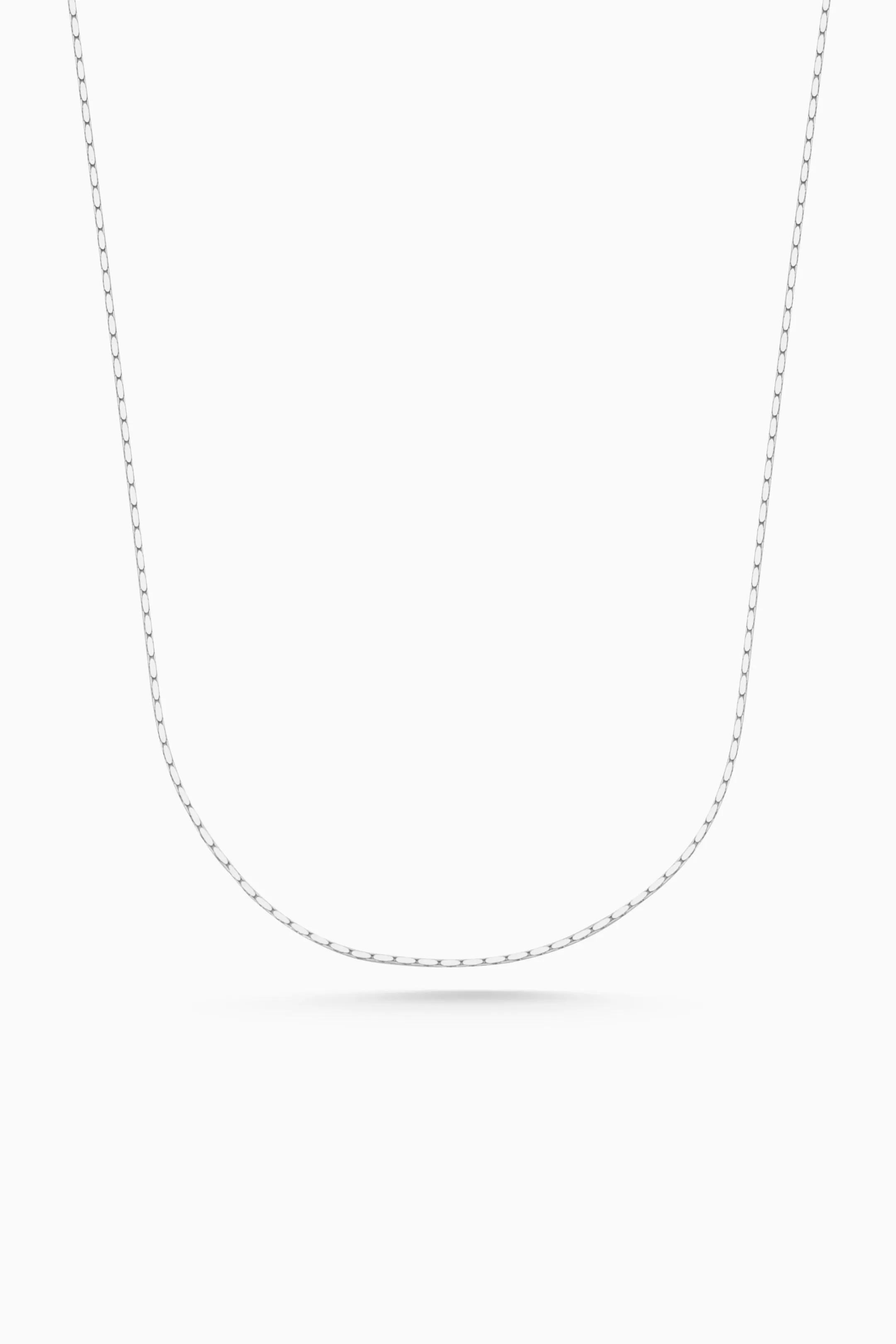Square Fuse Necklace | Silver