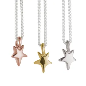 Stardust Silver or Gold Plated Necklace