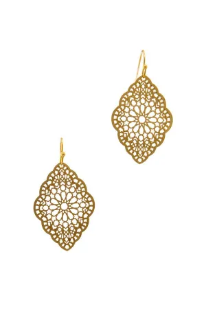 Stylish Filigree Chic Drop Earring