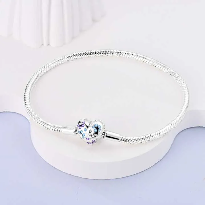 Sunflower Snake Chain Basic Chain Bracelet-سوار سلسلة ثعبان