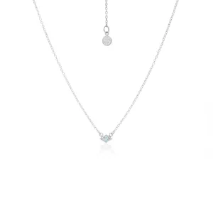 Superfine / Necklace / Keepsake / Blue Topaz   Silver