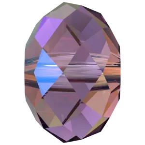 Swarovski Crystal Beads Briolette (5040) Amethyst Shimmer 2X