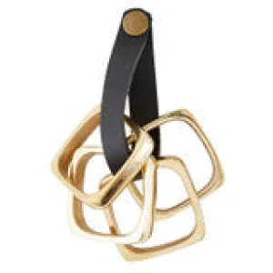 The Square Brass Napkin Rings