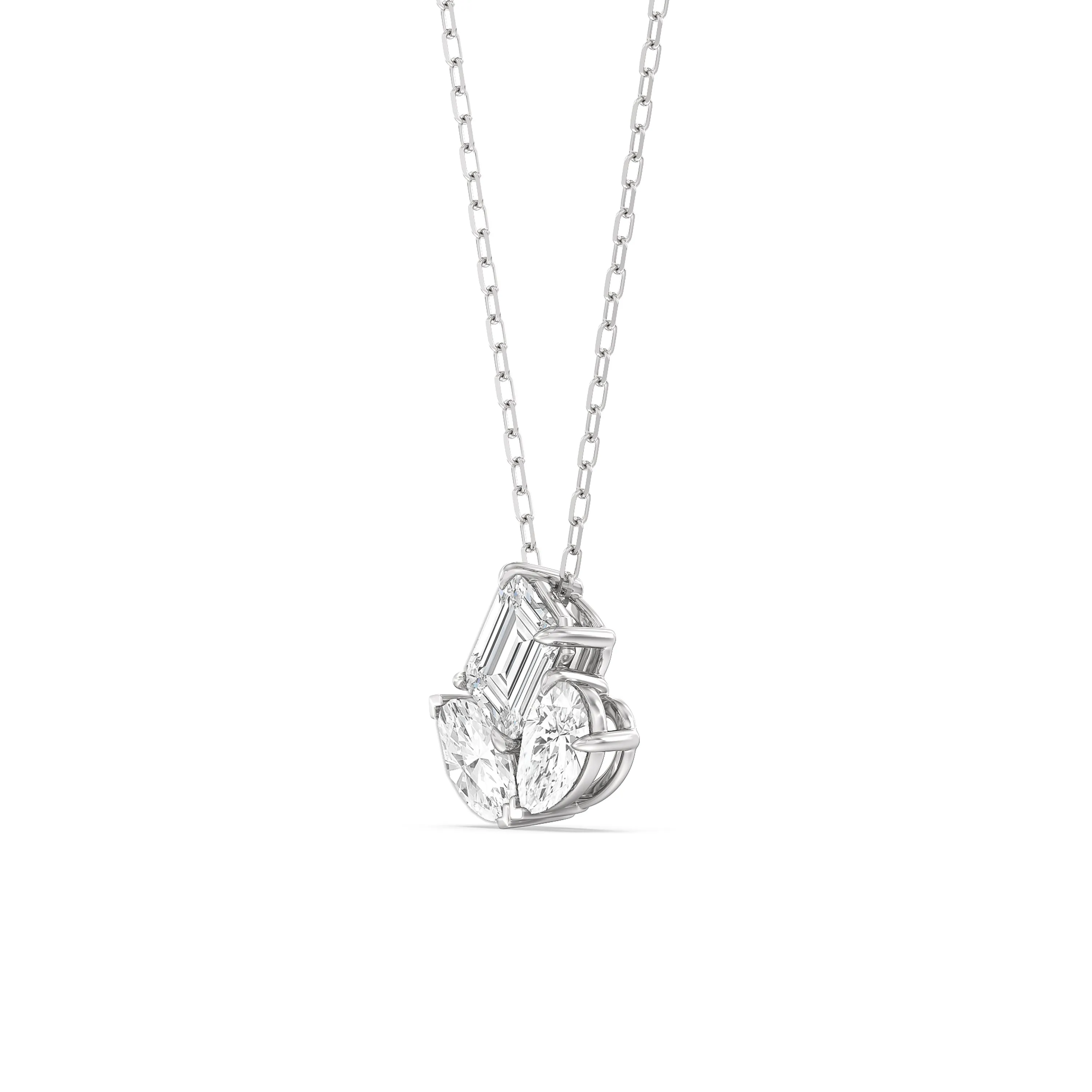 Trilogy Melody Diamond Neckalce