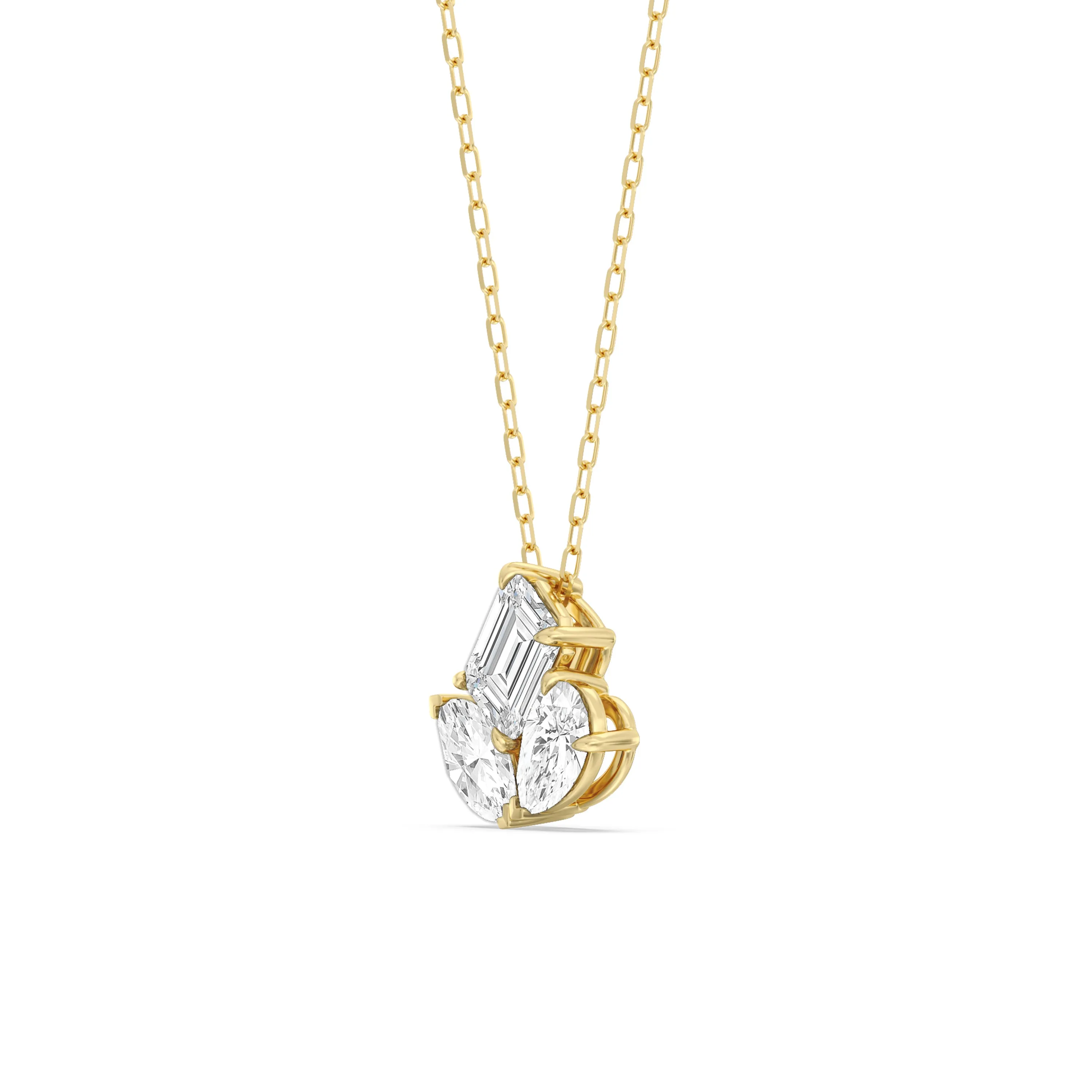 Trilogy Melody Diamond Neckalce