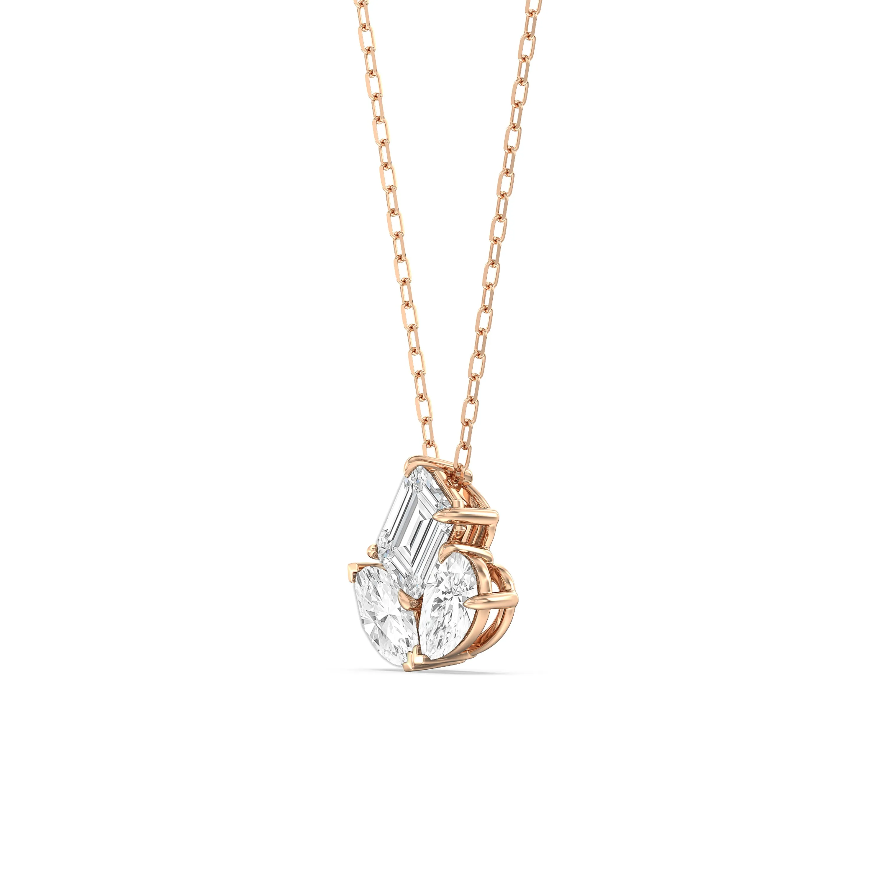 Trilogy Melody Diamond Neckalce