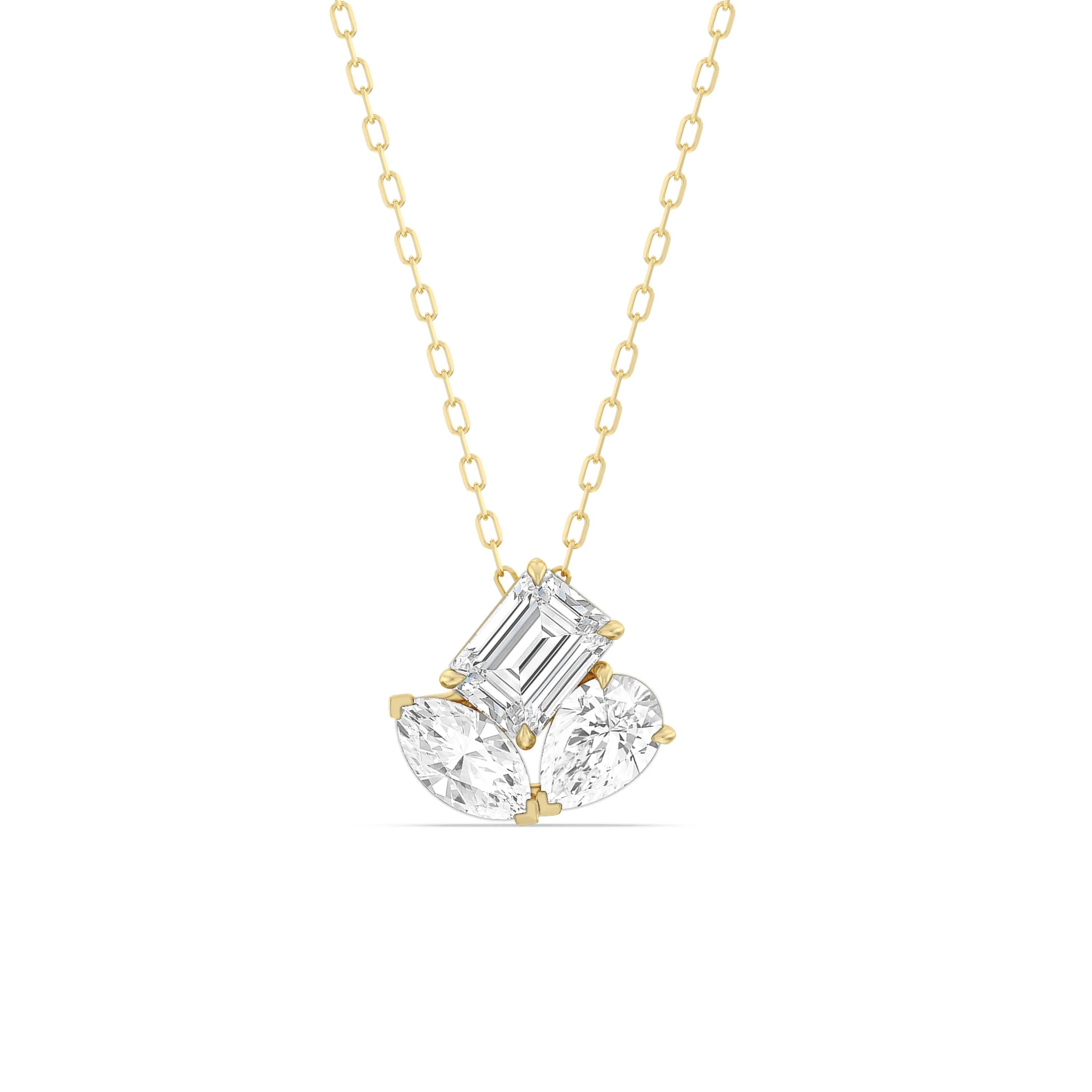 Trilogy Melody Diamond Neckalce