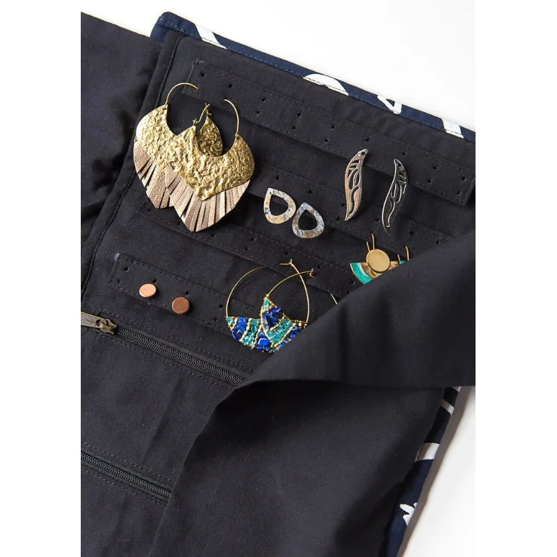 Ultimate Jewelry Roll Travel Case - Teal